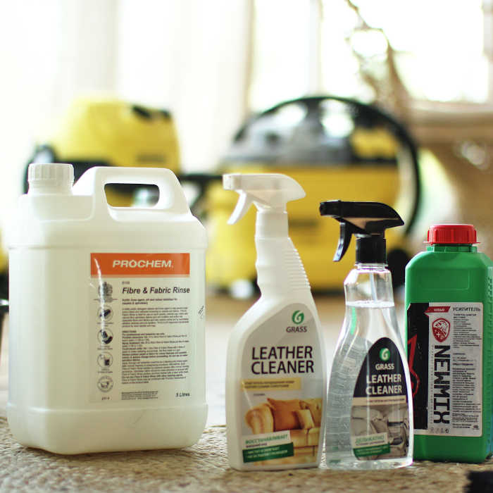 Засоби для чищення м'яких меблів